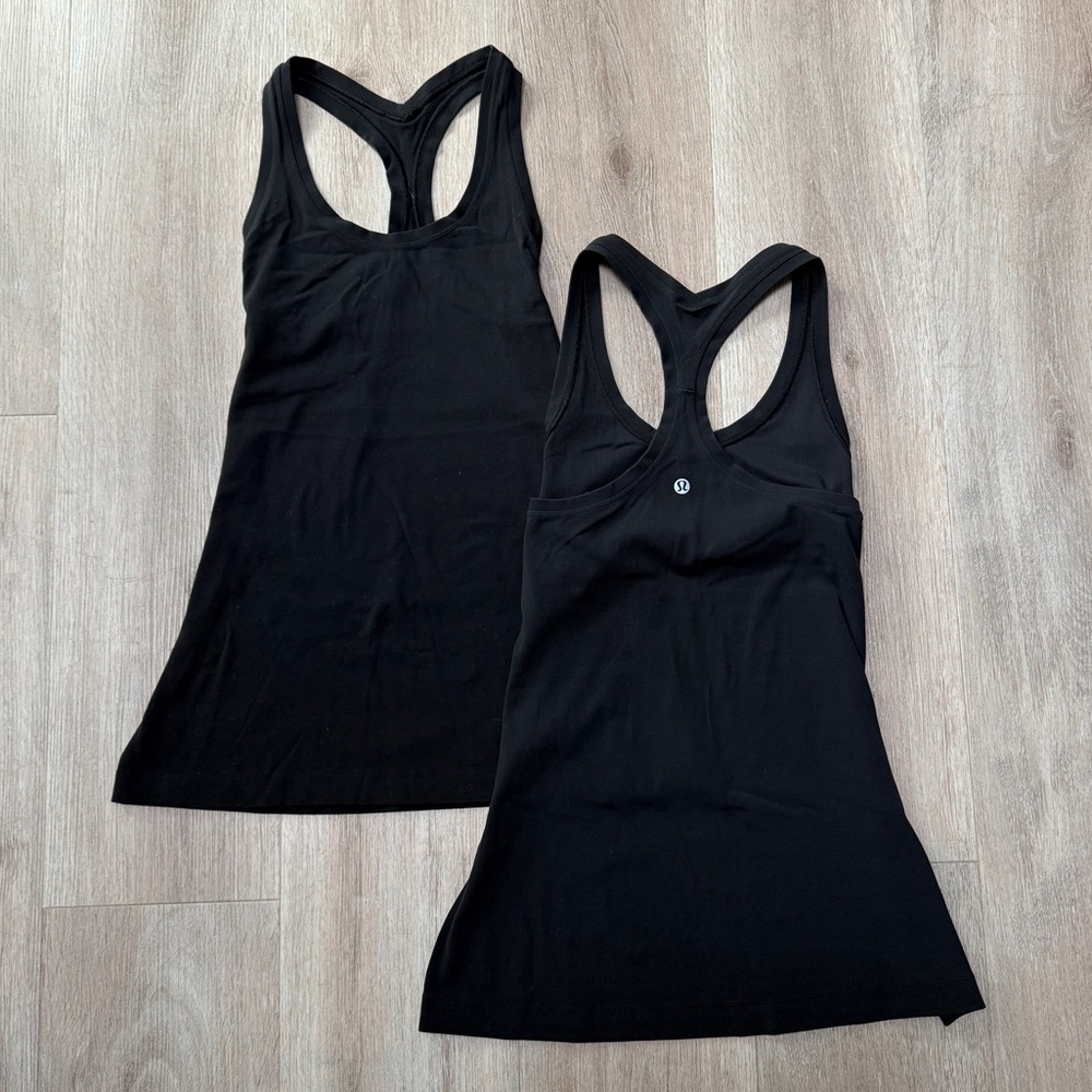 Lululemon set of 2 hip length align Tank Tops